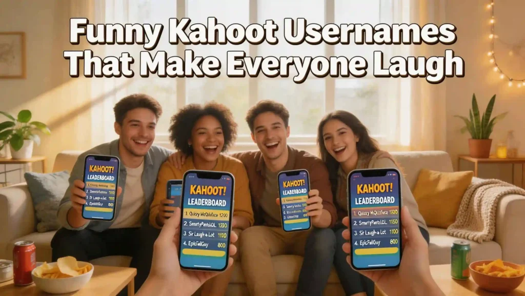 Funny kahoot usernames filled with humo.r