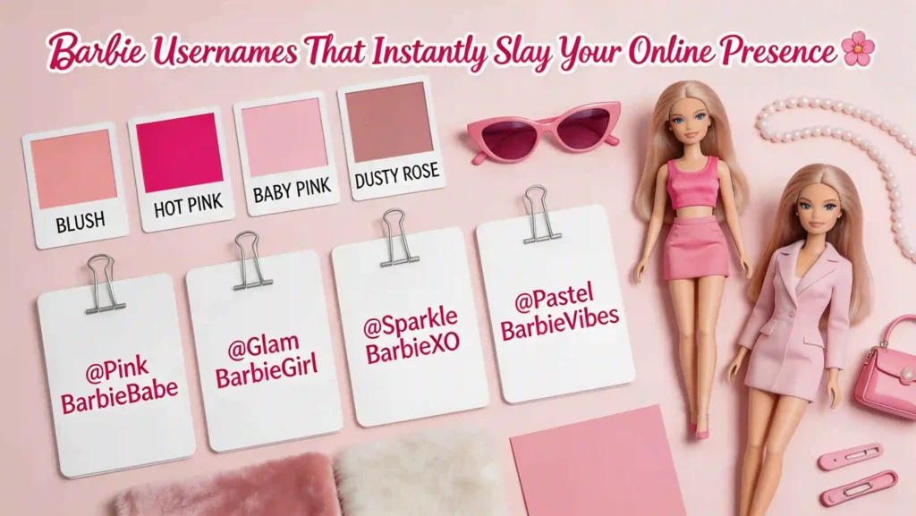Barbie usernames that instantly slay your online presence
