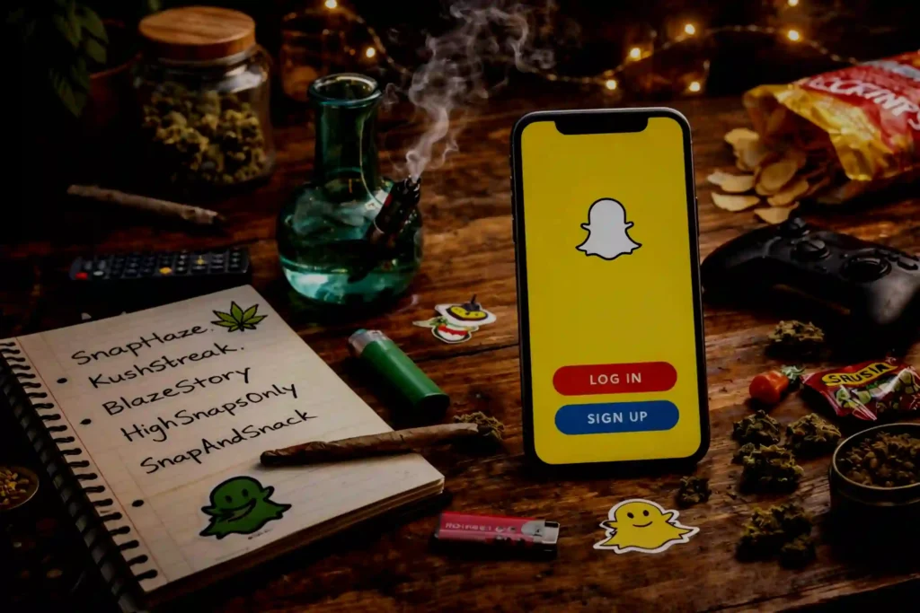 stoner usernames for snapchat users
