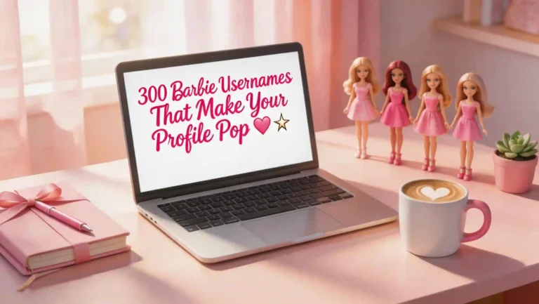 300 barbie usernames for barbie lovers