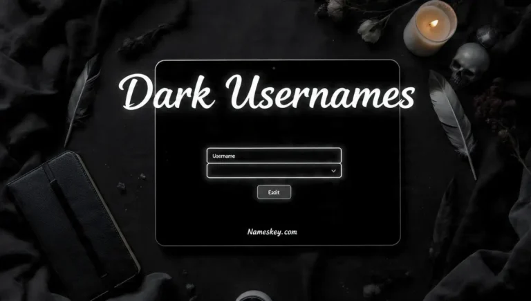 Dark Interface for dark users with dark usernames