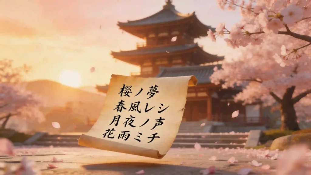 Anime usernmes inspired from japanese language