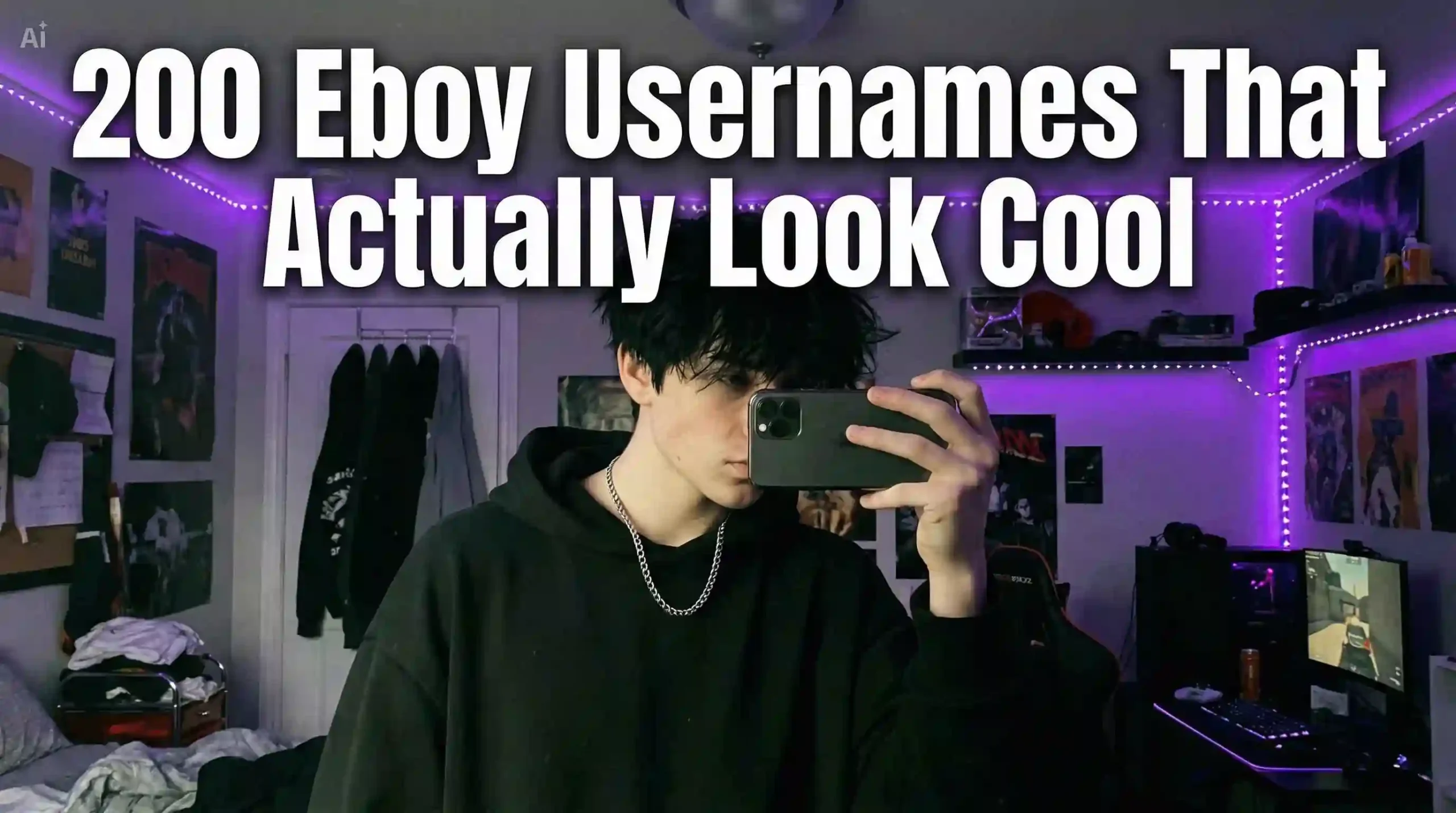 EBOY USERNAEMS THAT ARE NOT CRINGE