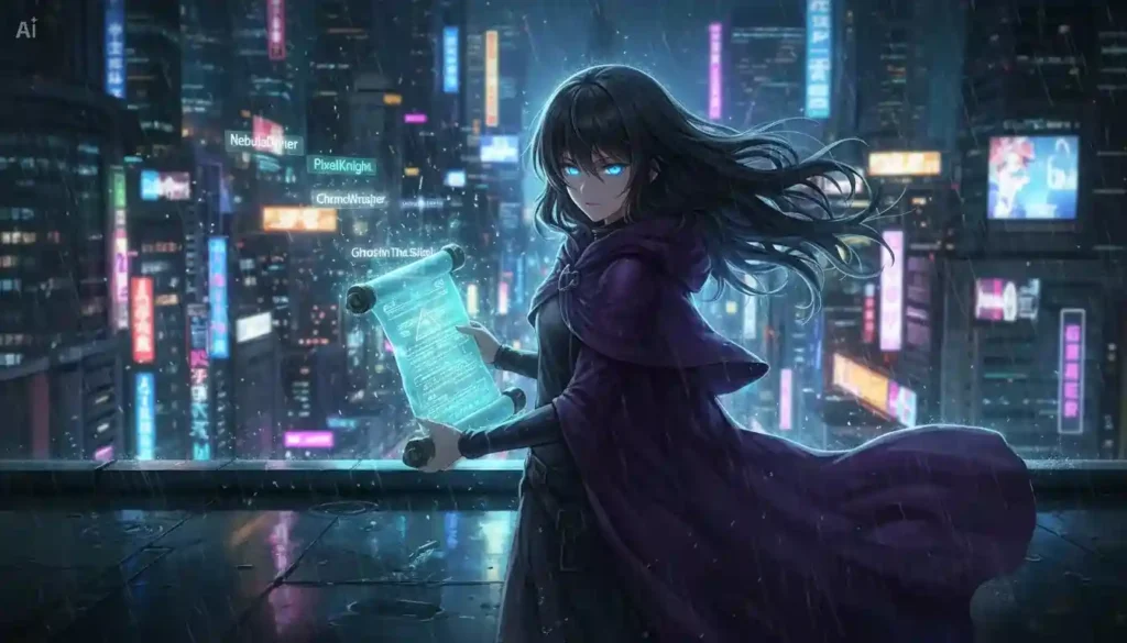 best egirl usernames collected at one place
