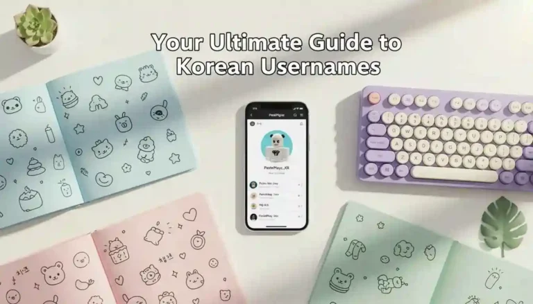 Your ultimate guide for Korean Usernames