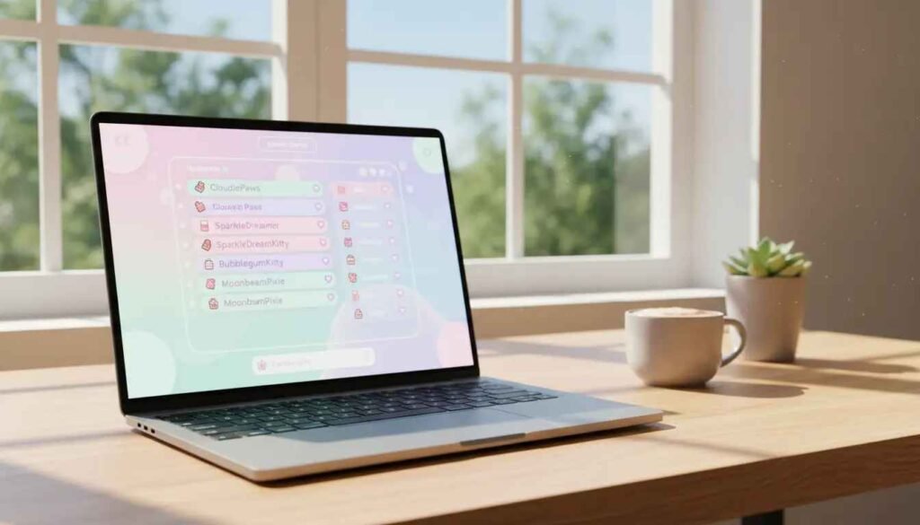 A list of curated Cute Roblox usernames