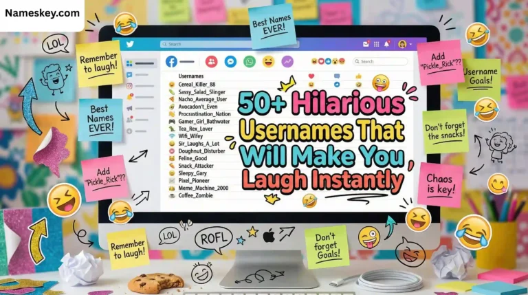 Hilarious and funny usernames