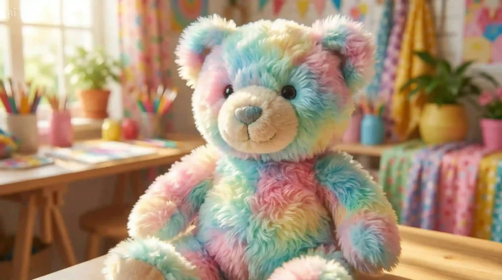 Colours inspired teddy bear names