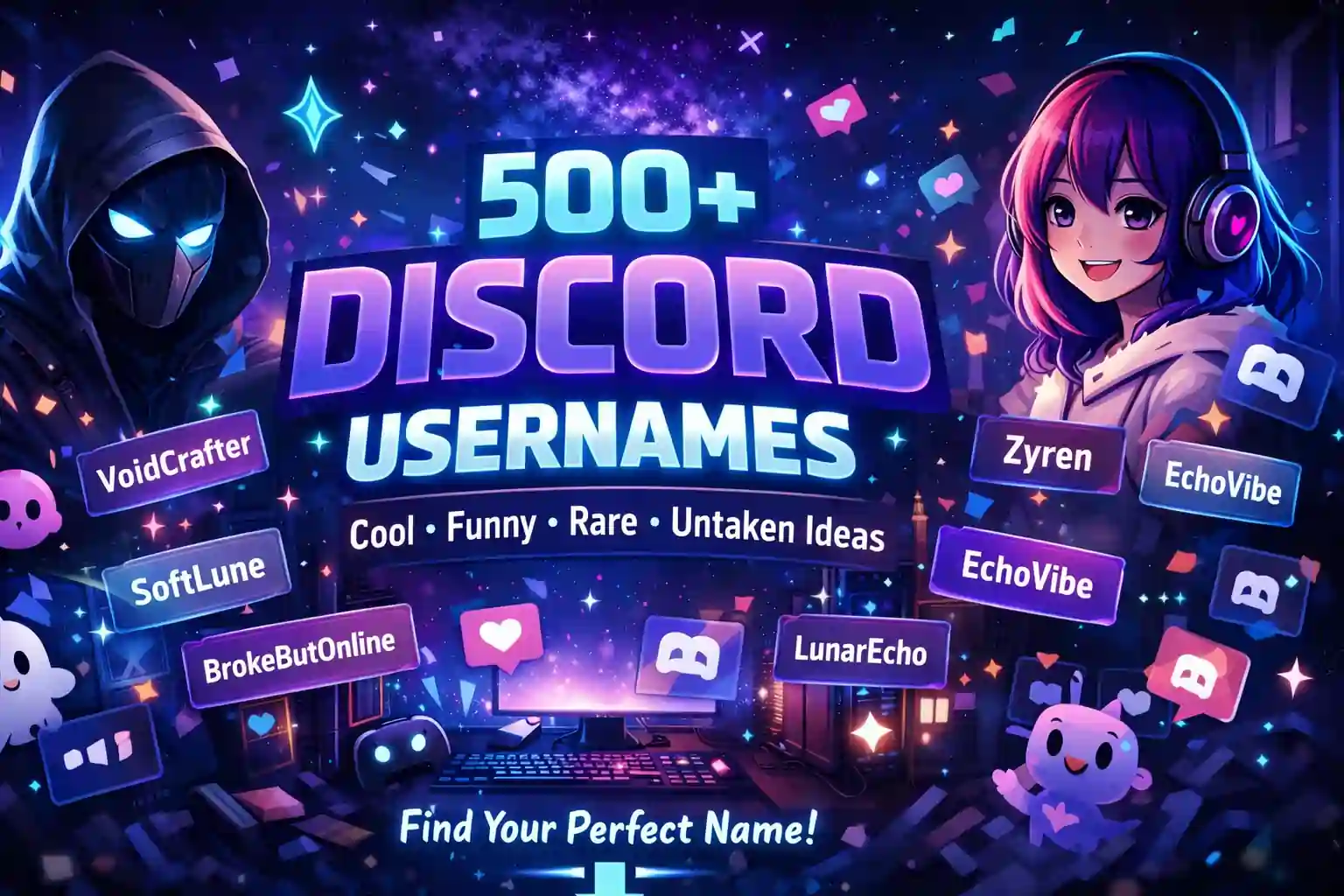 500+ Discord Usernames For Discord Users