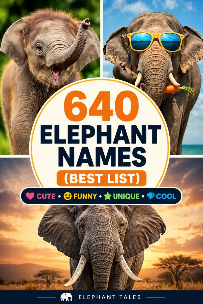 Best and good elephant names