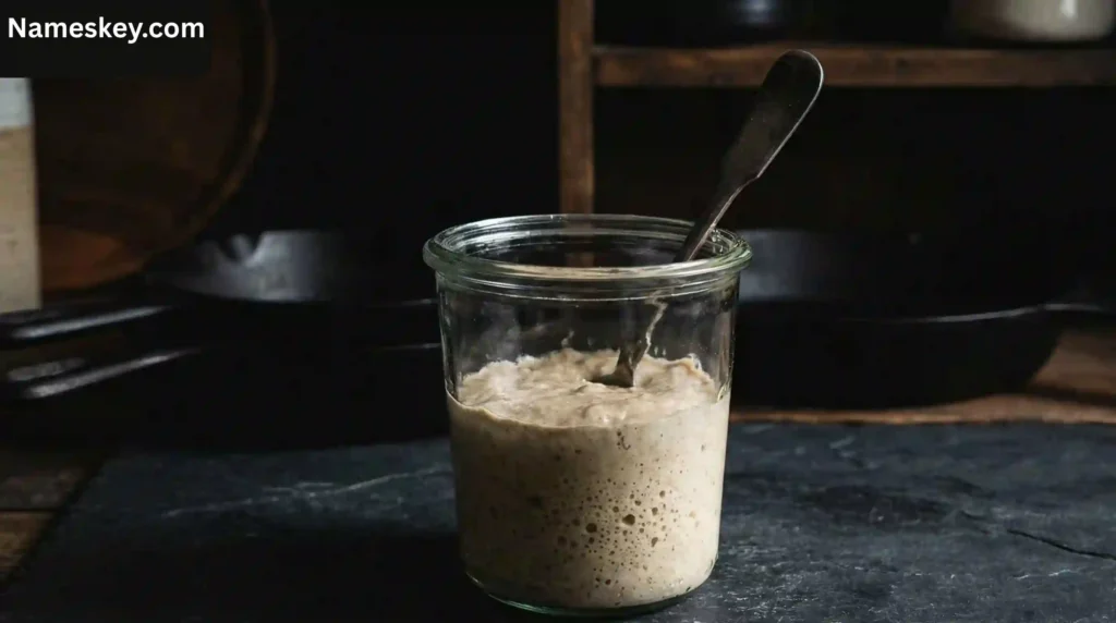 Edgy and dark sourdough starter names