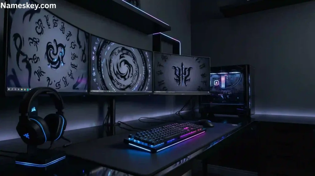 black usernames and black nicknames for gamers