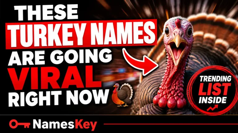 These turkey names are going viral right now
