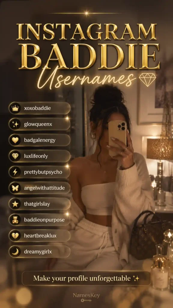 instagram baddie usernames