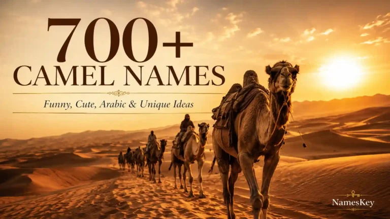 700+ camel names