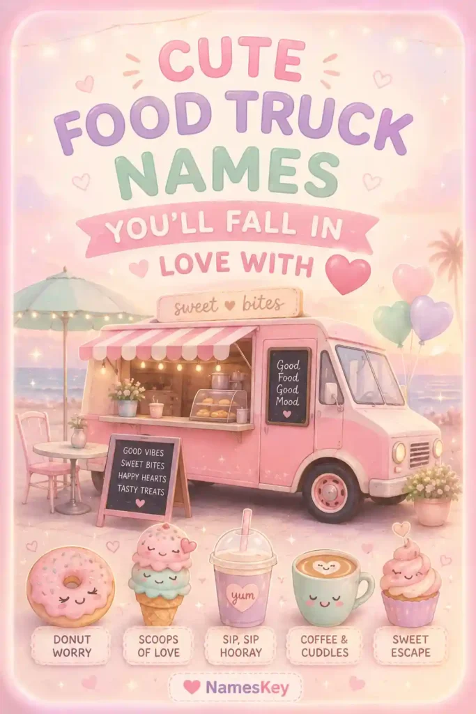 cute food truck names you will fall in love with
