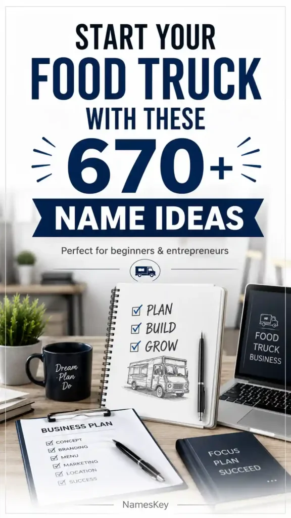 Food truck names for entrepreneurs and beginners