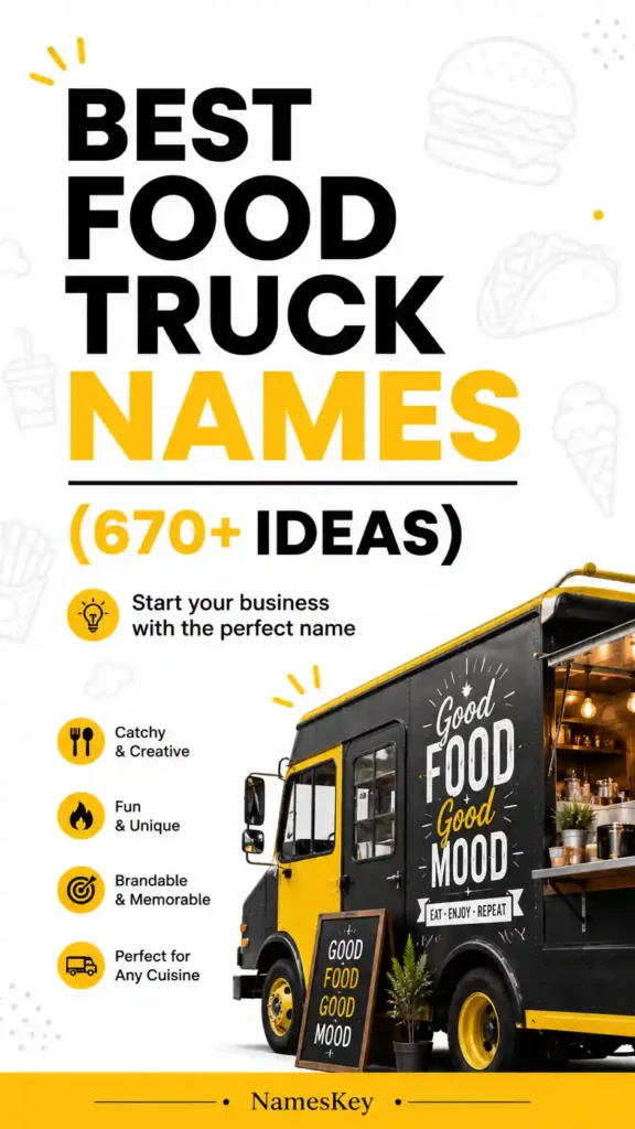 Best food truck name ideas