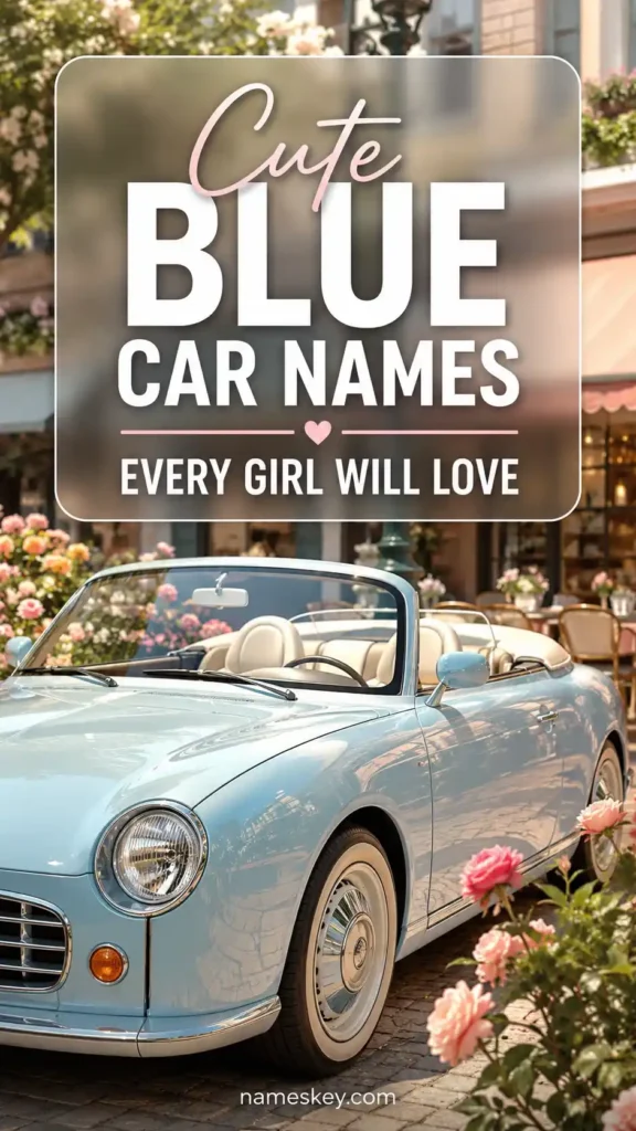 Cute blue car names that are so adorable
