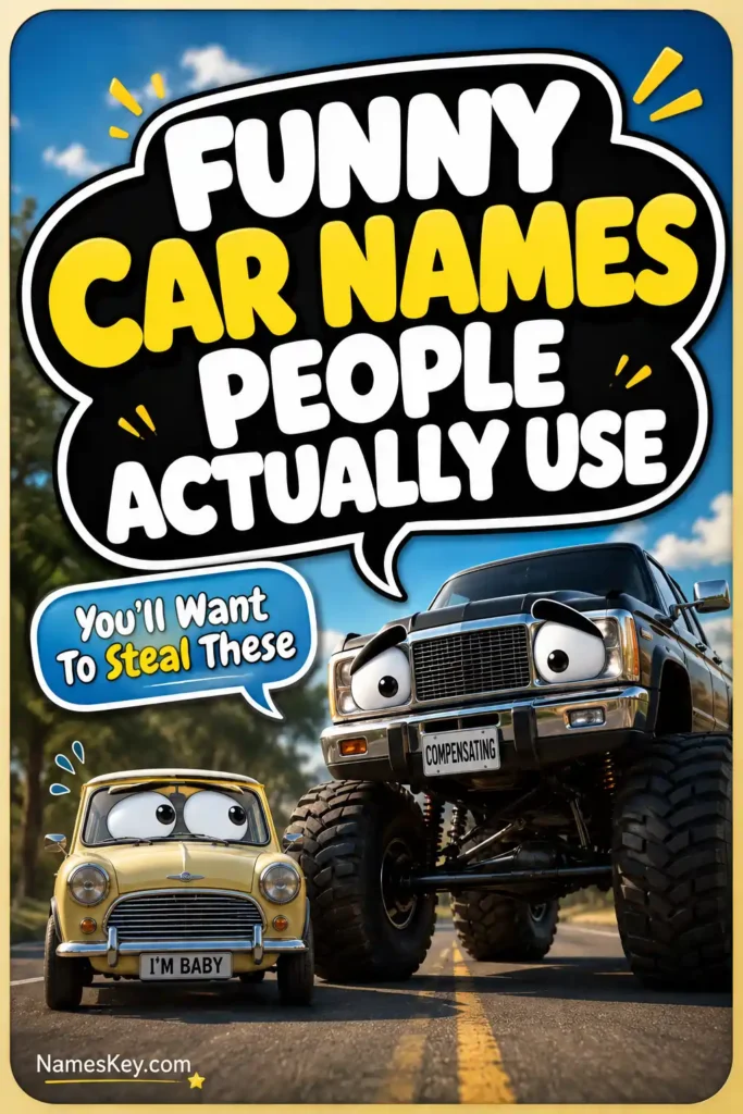 funny car names you will want to steal