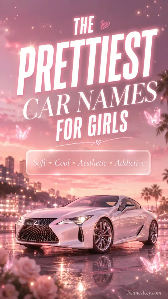 the prettiest car names for girls
