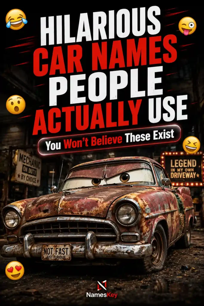 Hilarious car names people actually use