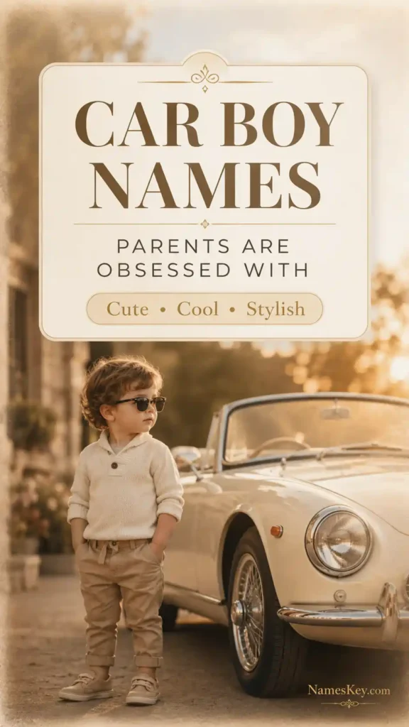cute car names for boys