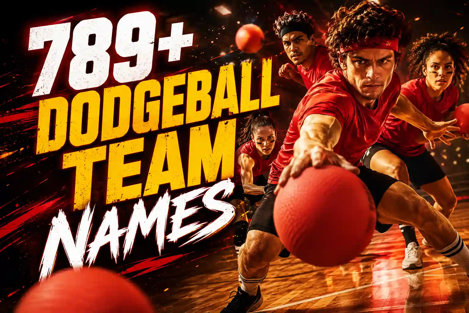 789+ dodgeball team names