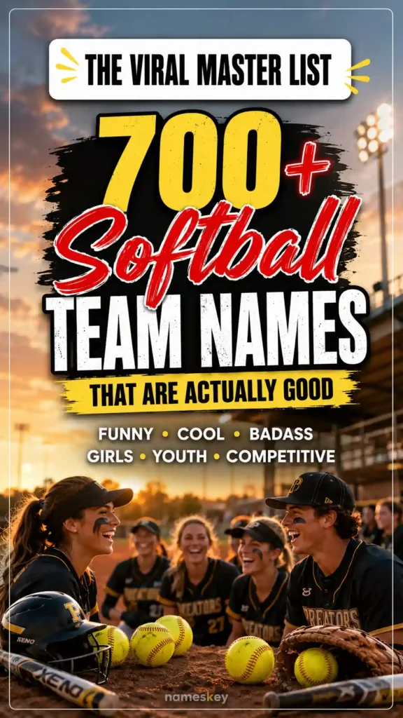 the viral master list of softball team names