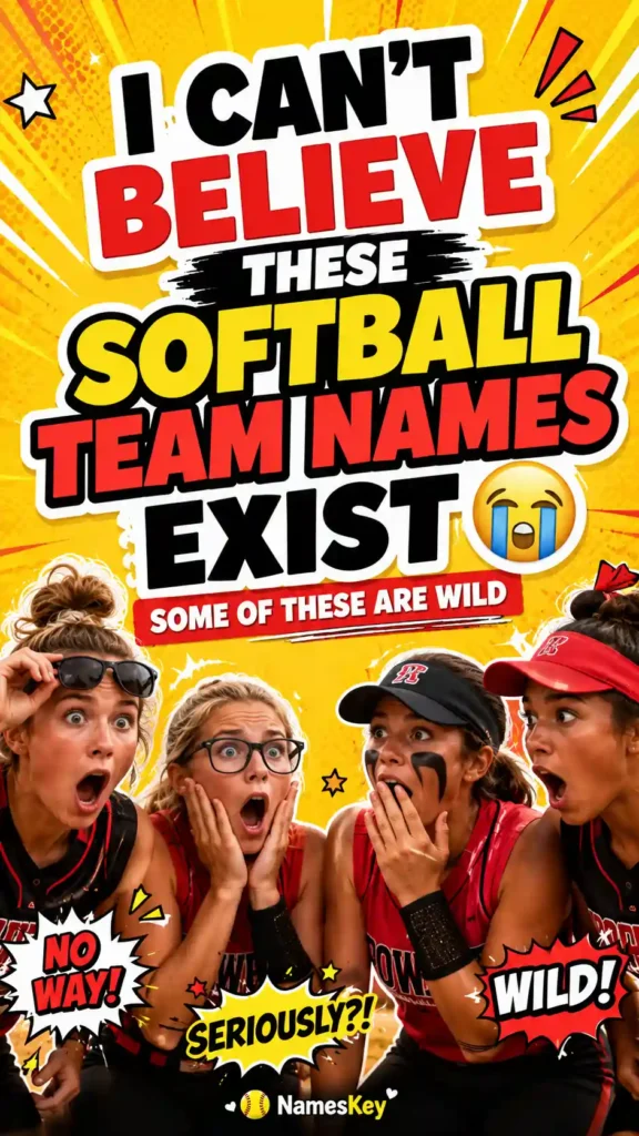 I cant believe these softball team names exist