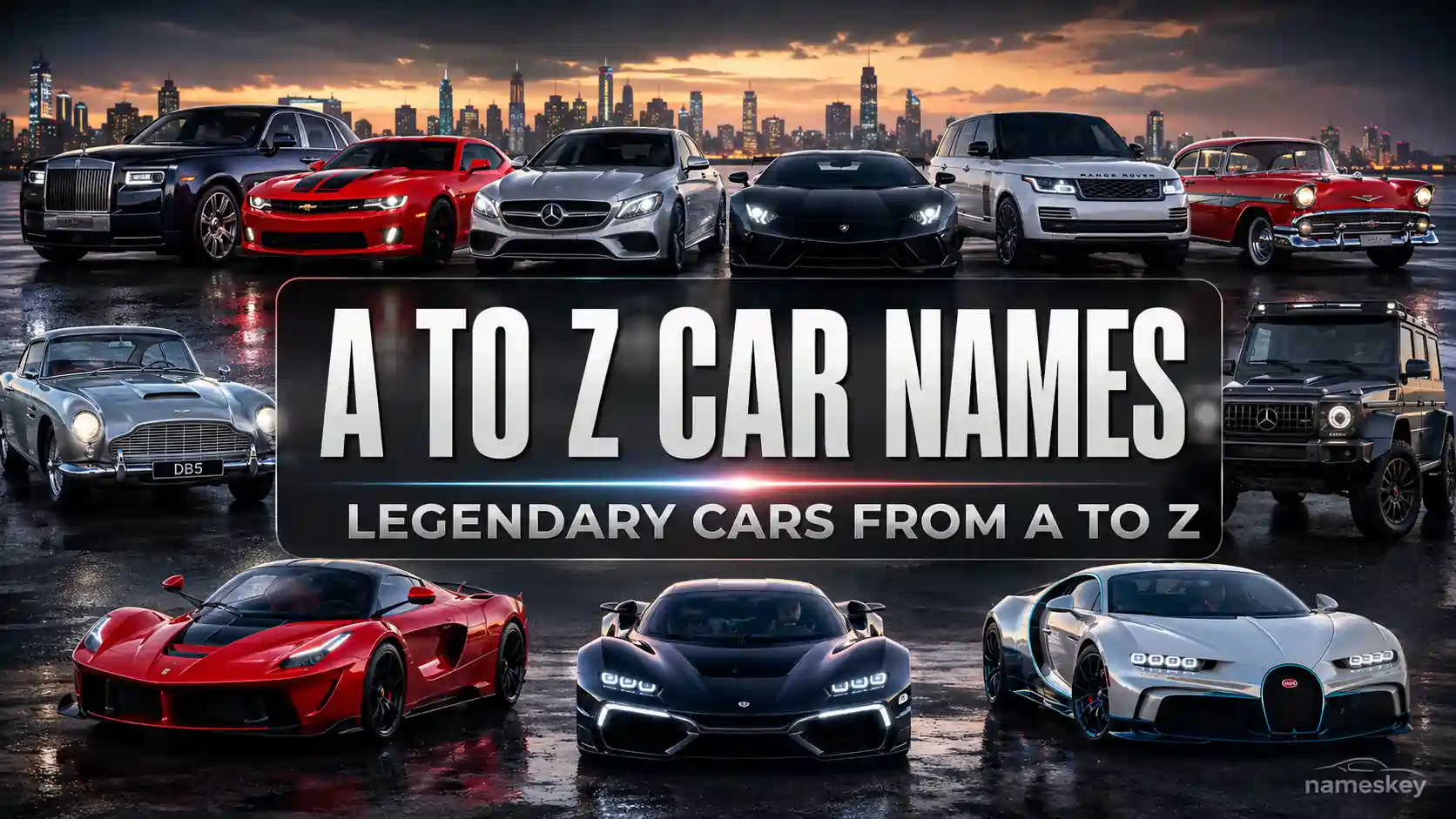 A to Z car names guide