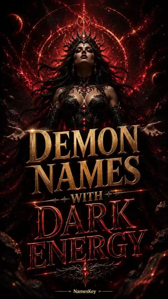 Demon names with dark energy