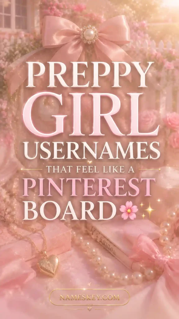 cute preppy usernames for girls