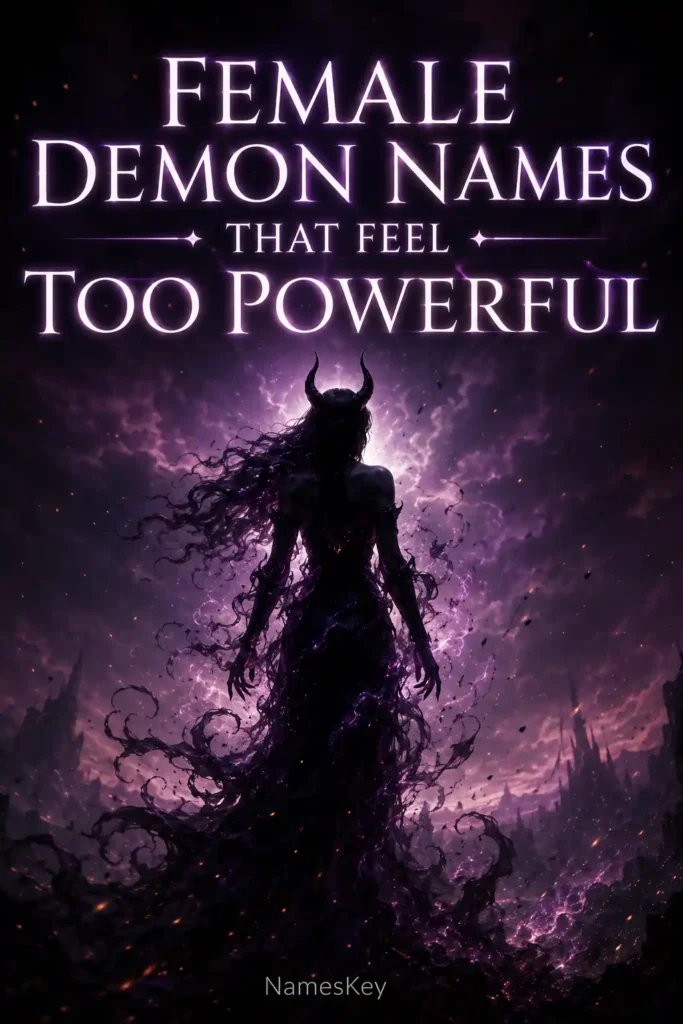 female demon names that feel too powerful