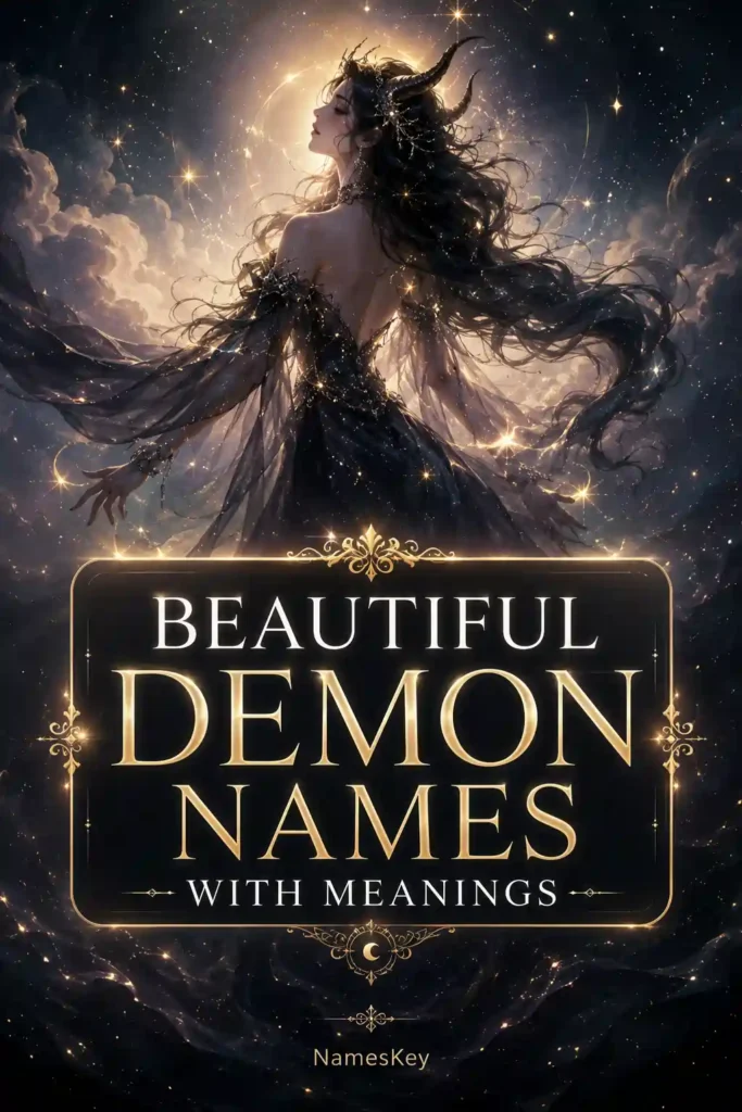beautiful female demon names
