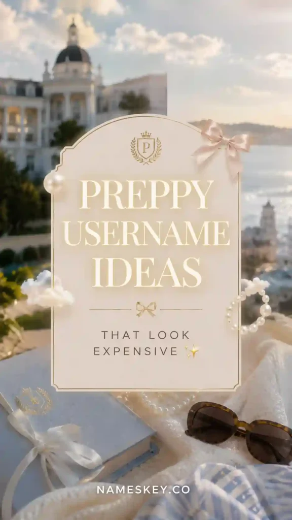 preppy username ideas