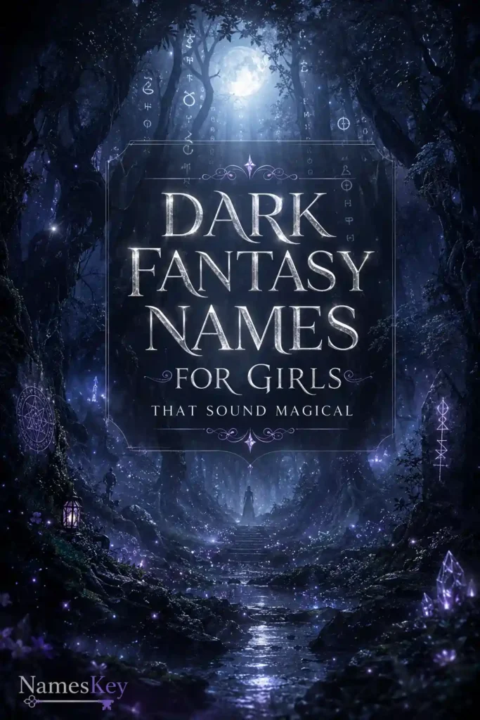 dark fantasy names that sound magical