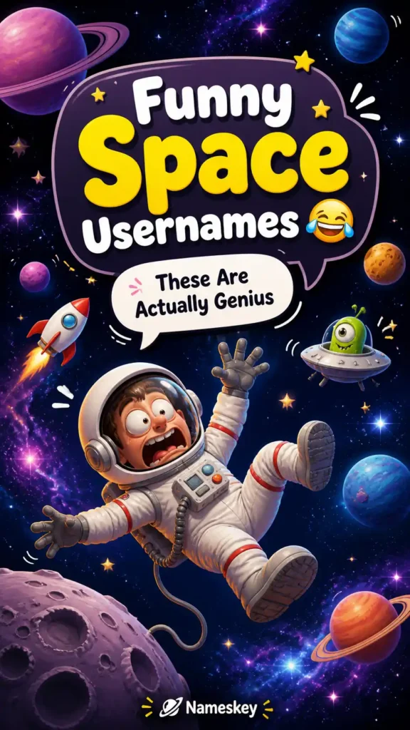 These funny space usernames are actually genius
