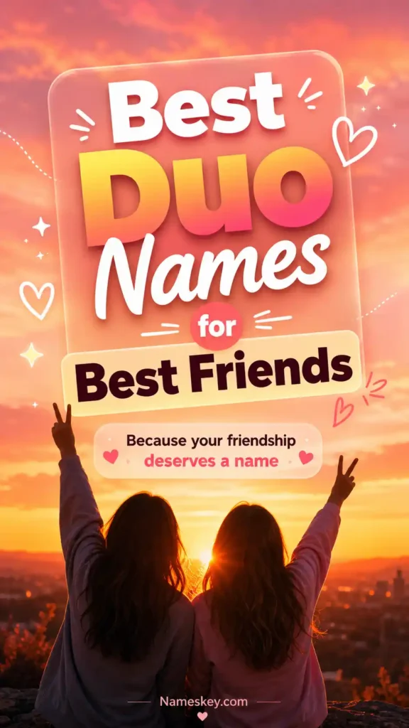 Best duo names for friends