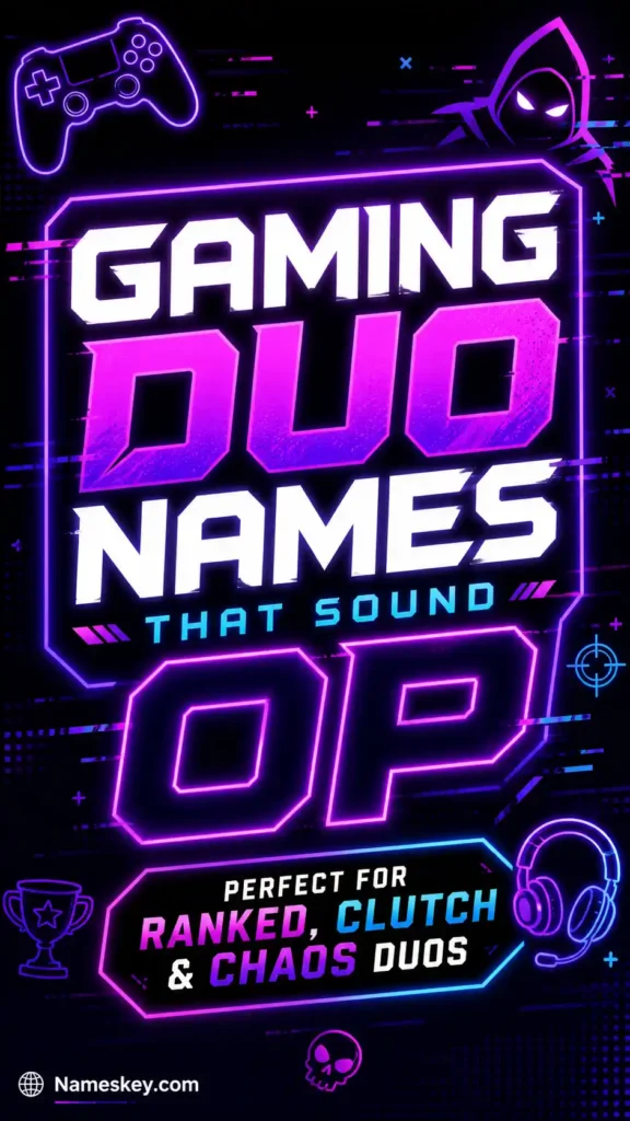Best ever gaming duo names