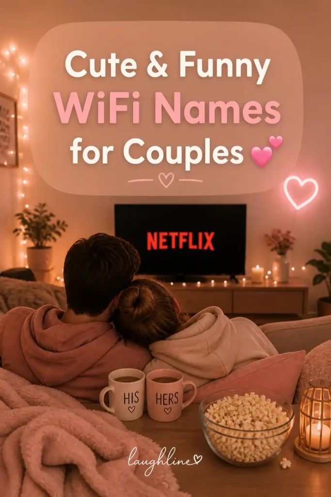 Cute and funny wifi names for couples