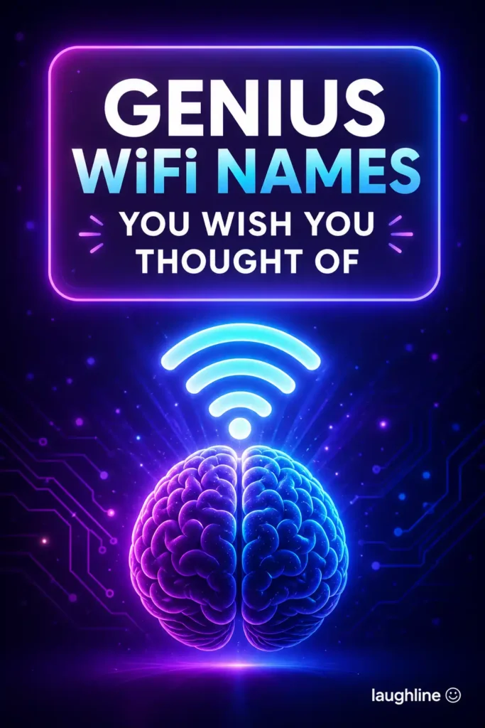 Genis funny wifi names you wish thought of