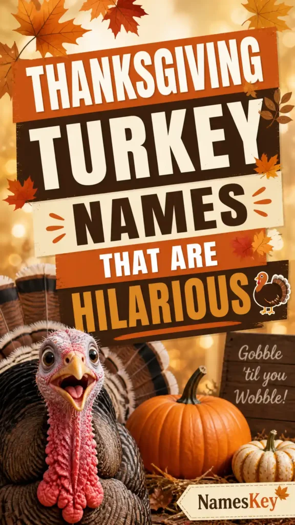 Thanksgiving turkey names that are hilarious