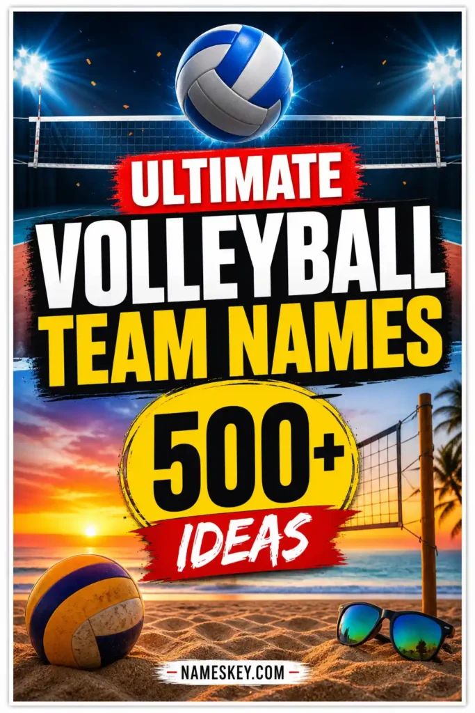 best volleyball team names