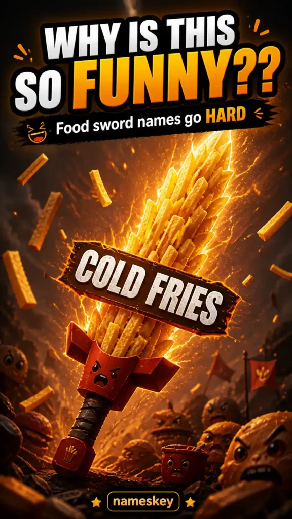 Food based funny sword names