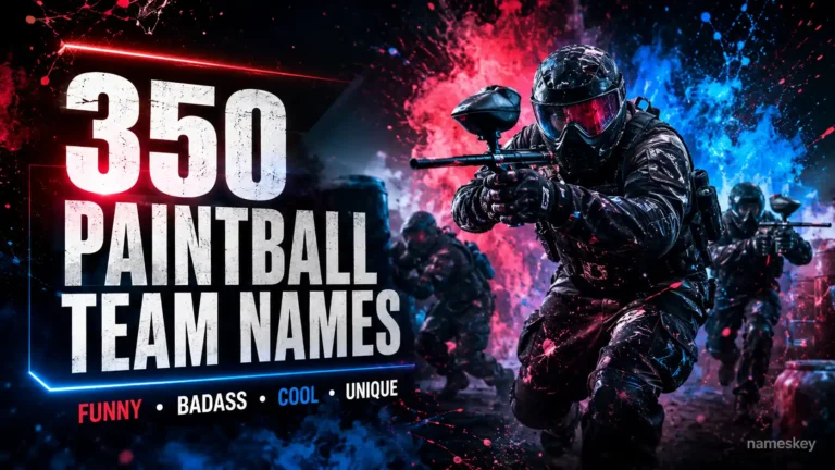 paintball team names to scare your opponents