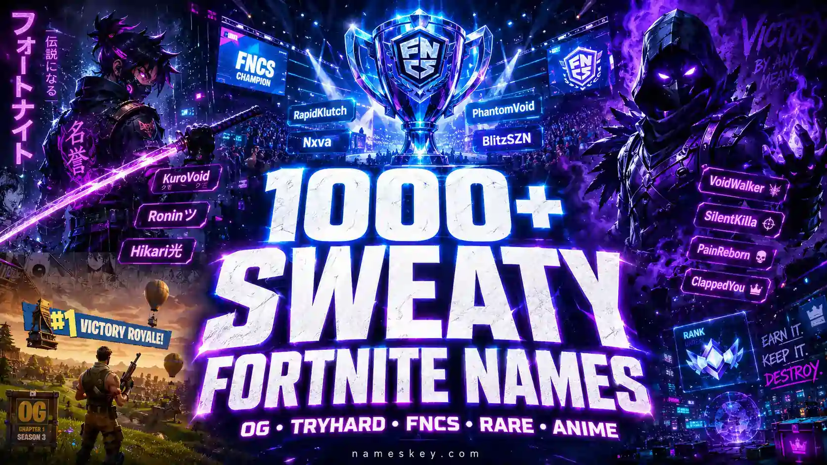 sweaty fortnite names