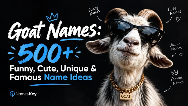 Goat Names: 500+ Funny, Cute, Unique & Famous Name Ideas