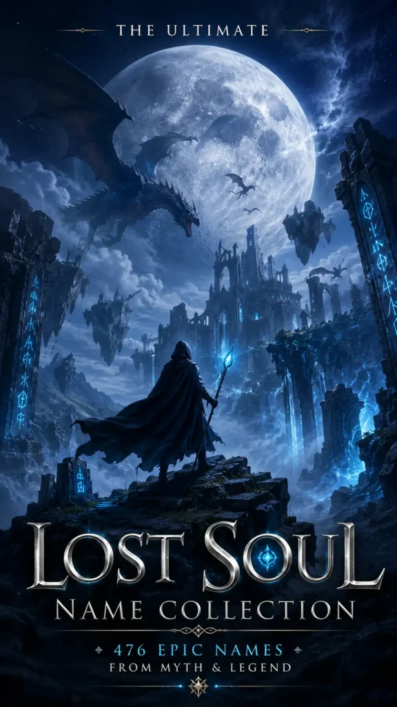 The ultimate lost soul name collection