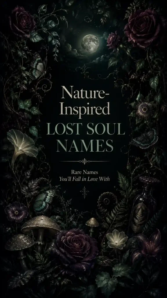 Here are some Nature inspired lost soul names
